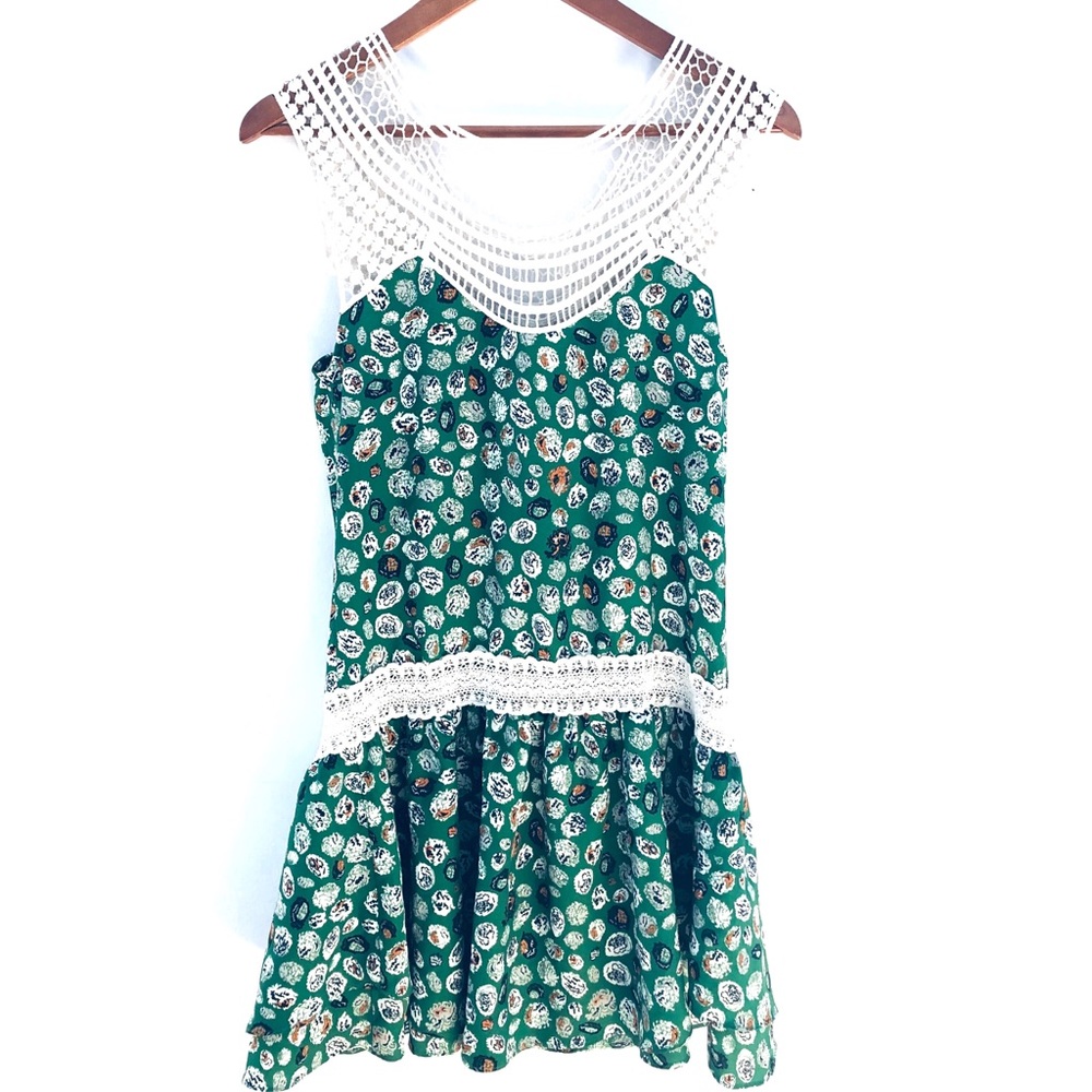 ABS by Allen Schwartz Floral Tank-top Size 2